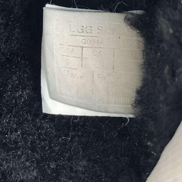 UGG Fluff Yeah Black Sandal Slippers Strap Black Size‎ 9 Women's - Picture 6 of 9